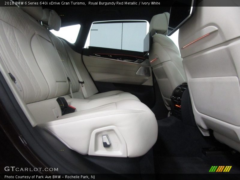 Royal Burgundy Red Metallic / Ivory White 2018 BMW 6 Series 640i xDrive Gran Turismo