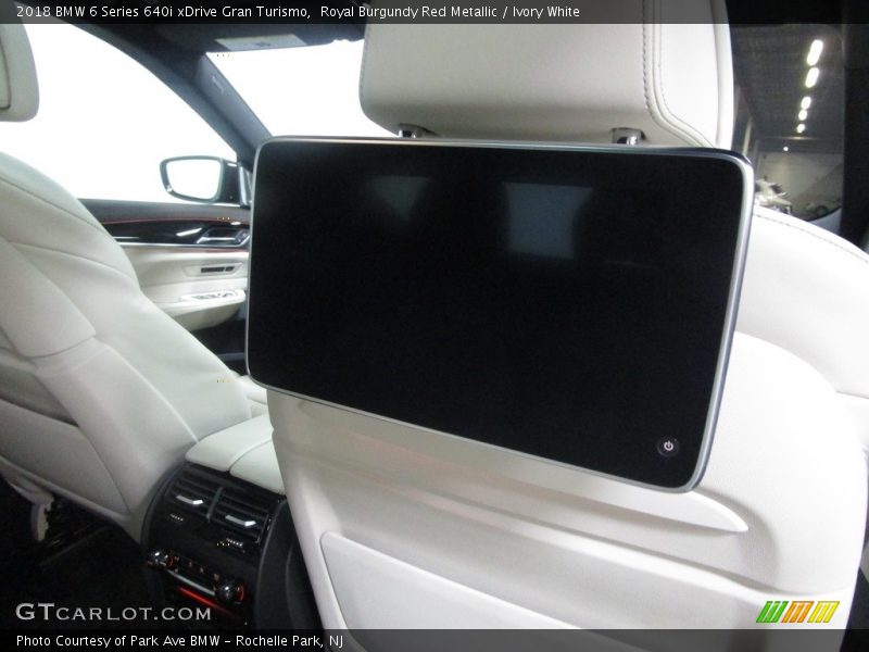 Royal Burgundy Red Metallic / Ivory White 2018 BMW 6 Series 640i xDrive Gran Turismo
