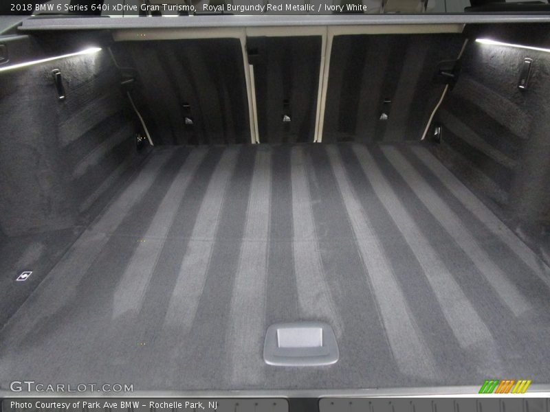 Royal Burgundy Red Metallic / Ivory White 2018 BMW 6 Series 640i xDrive Gran Turismo