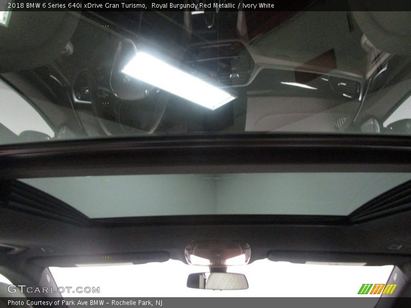 Royal Burgundy Red Metallic / Ivory White 2018 BMW 6 Series 640i xDrive Gran Turismo
