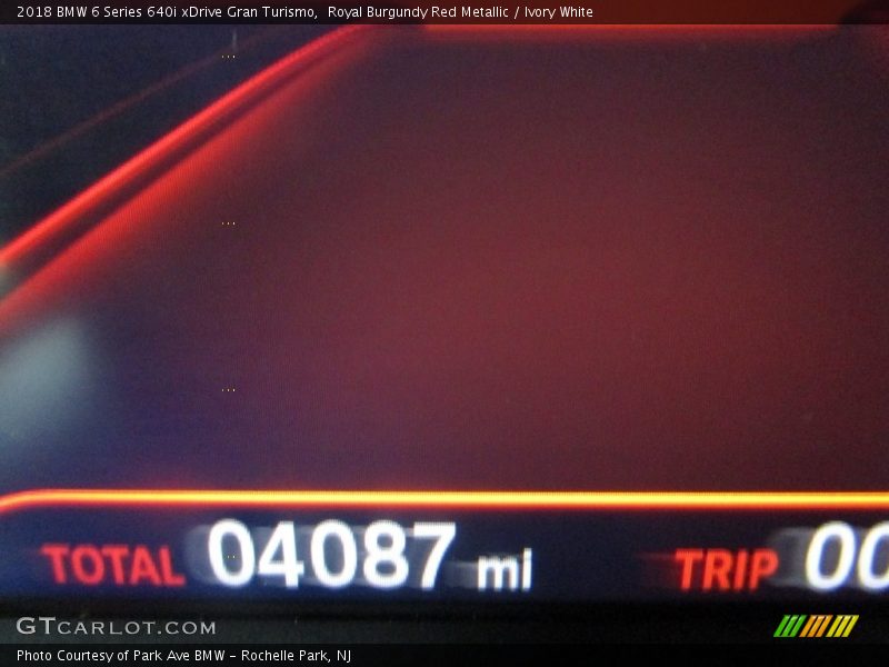 Royal Burgundy Red Metallic / Ivory White 2018 BMW 6 Series 640i xDrive Gran Turismo