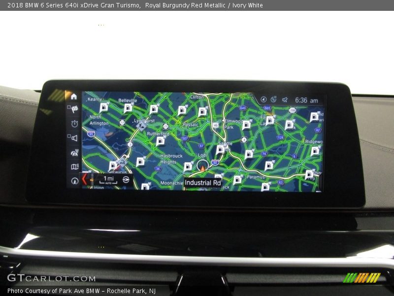 Royal Burgundy Red Metallic / Ivory White 2018 BMW 6 Series 640i xDrive Gran Turismo