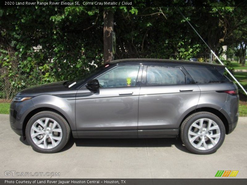 Corris Gray Metallic / Cloud 2020 Land Rover Range Rover Evoque SE