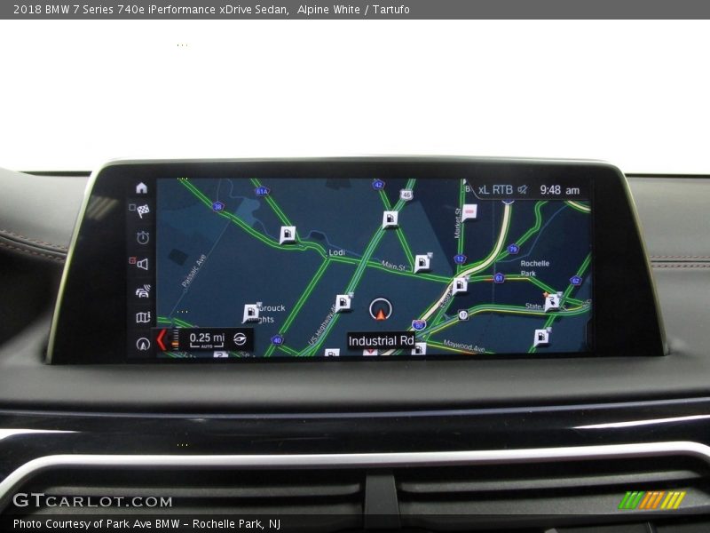 Alpine White / Tartufo 2018 BMW 7 Series 740e iPerformance xDrive Sedan