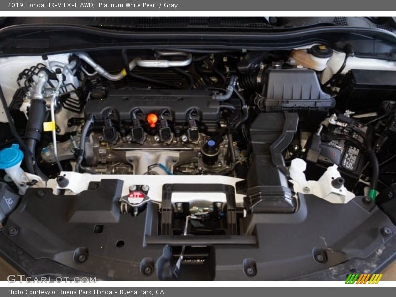 Platinum White Pearl / Gray 2019 Honda HR-V EX-L AWD