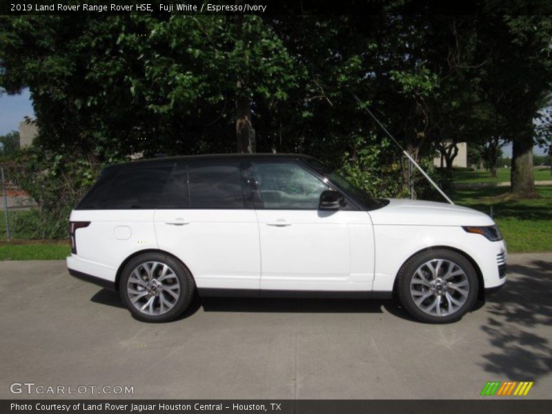 Fuji White / Espresso/Ivory 2019 Land Rover Range Rover HSE