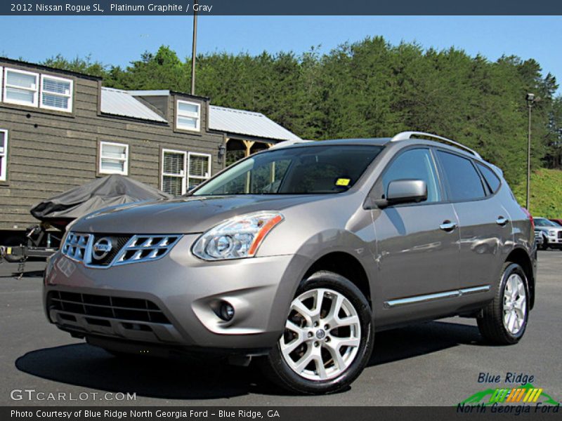 Platinum Graphite / Gray 2012 Nissan Rogue SL