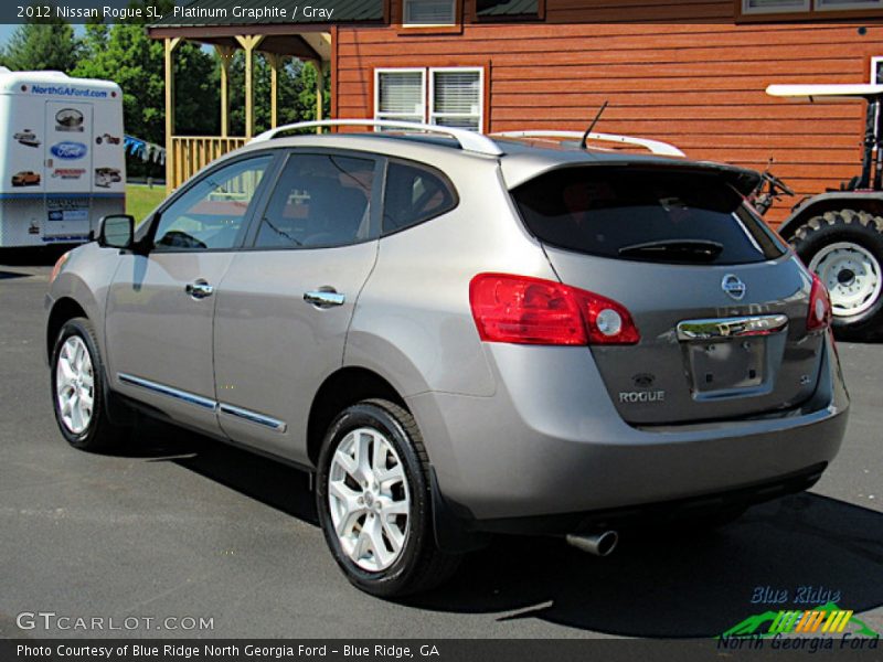 Platinum Graphite / Gray 2012 Nissan Rogue SL