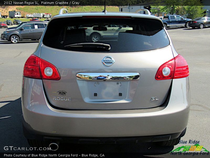 Platinum Graphite / Gray 2012 Nissan Rogue SL