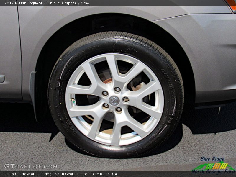 Platinum Graphite / Gray 2012 Nissan Rogue SL