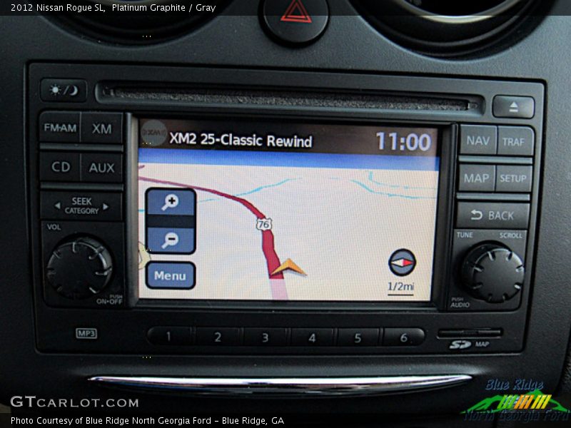 Platinum Graphite / Gray 2012 Nissan Rogue SL