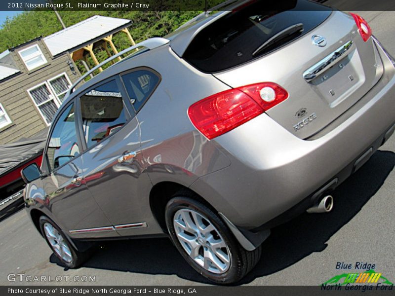 Platinum Graphite / Gray 2012 Nissan Rogue SL