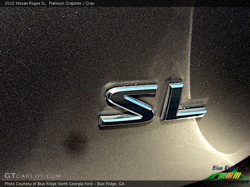 Platinum Graphite / Gray 2012 Nissan Rogue SL