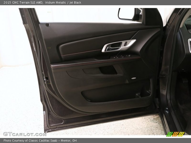 Iridium Metallic / Jet Black 2015 GMC Terrain SLE AWD