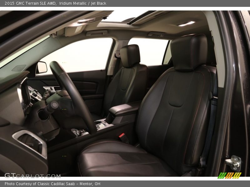 Iridium Metallic / Jet Black 2015 GMC Terrain SLE AWD