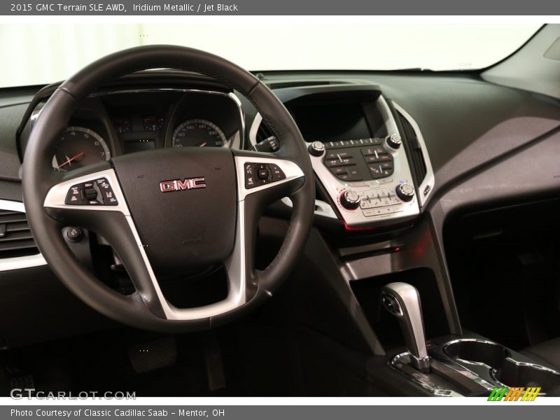Iridium Metallic / Jet Black 2015 GMC Terrain SLE AWD