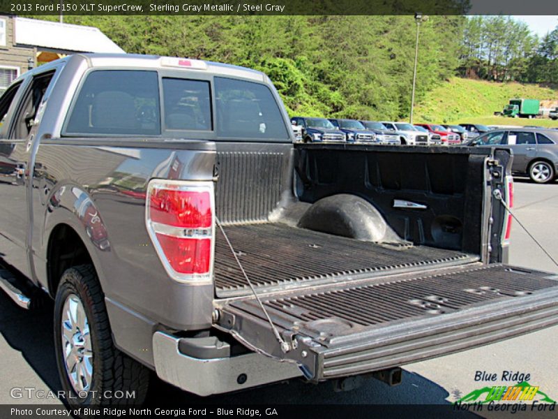 Sterling Gray Metallic / Steel Gray 2013 Ford F150 XLT SuperCrew