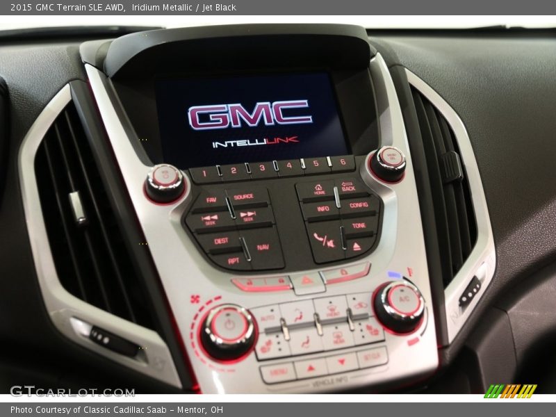 Iridium Metallic / Jet Black 2015 GMC Terrain SLE AWD