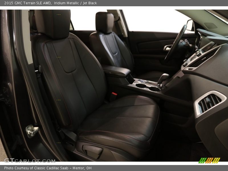 Iridium Metallic / Jet Black 2015 GMC Terrain SLE AWD