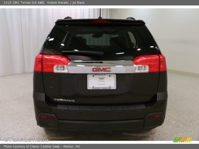 Iridium Metallic / Jet Black 2015 GMC Terrain SLE AWD
