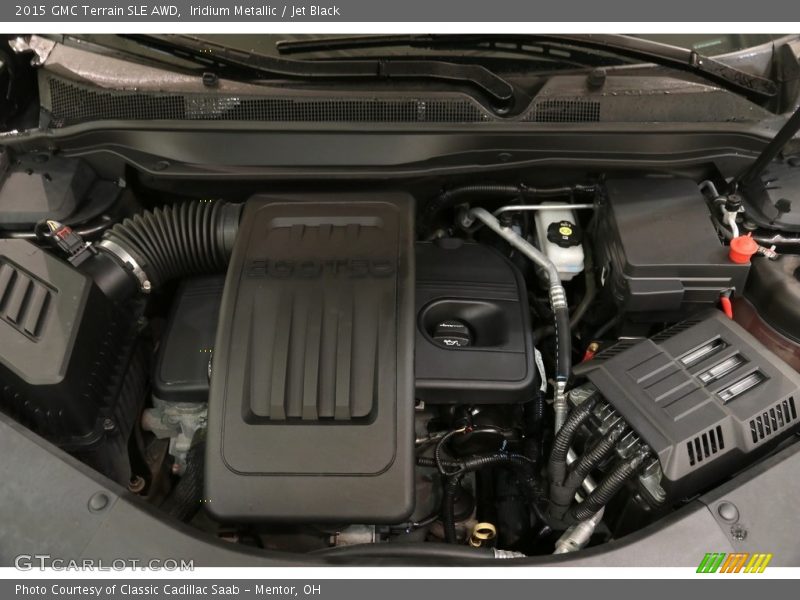Iridium Metallic / Jet Black 2015 GMC Terrain SLE AWD