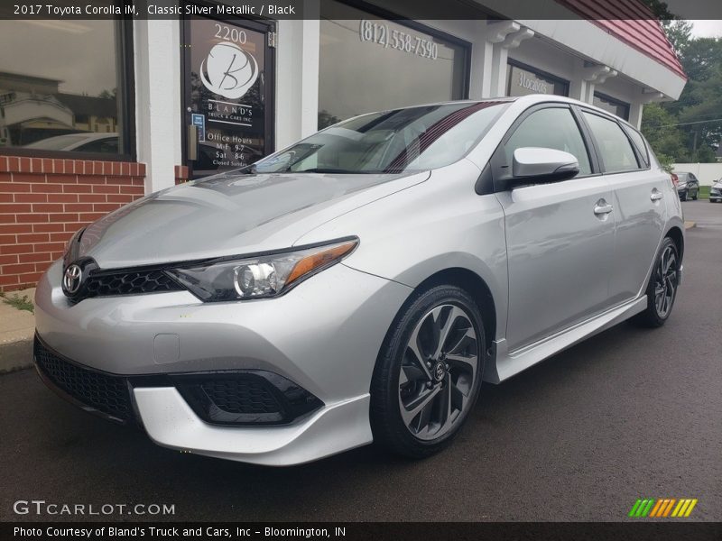 Classic Silver Metallic / Black 2017 Toyota Corolla iM