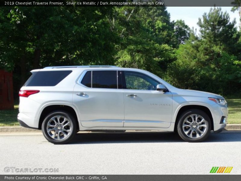 Silver Ice Metallic / Dark Atmosphere/Medium Ash Gray 2019 Chevrolet Traverse Premier