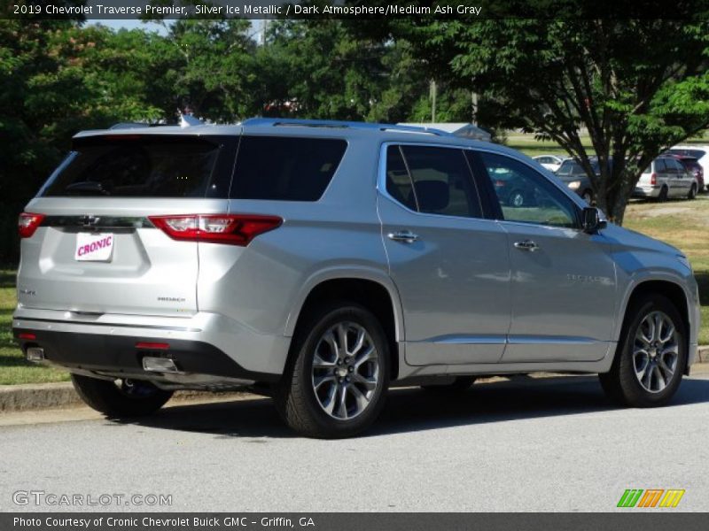 Silver Ice Metallic / Dark Atmosphere/Medium Ash Gray 2019 Chevrolet Traverse Premier