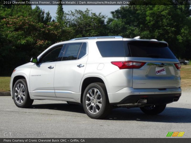 Silver Ice Metallic / Dark Atmosphere/Medium Ash Gray 2019 Chevrolet Traverse Premier