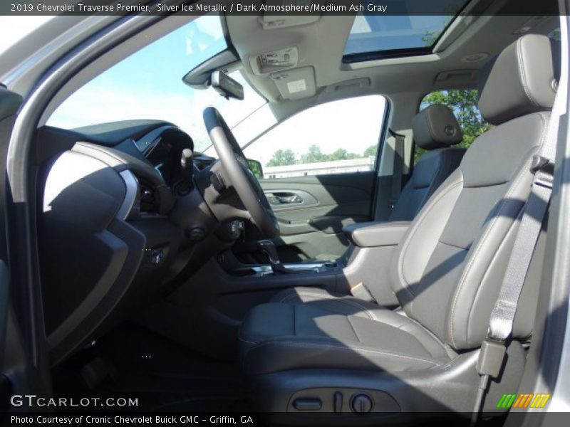 Silver Ice Metallic / Dark Atmosphere/Medium Ash Gray 2019 Chevrolet Traverse Premier