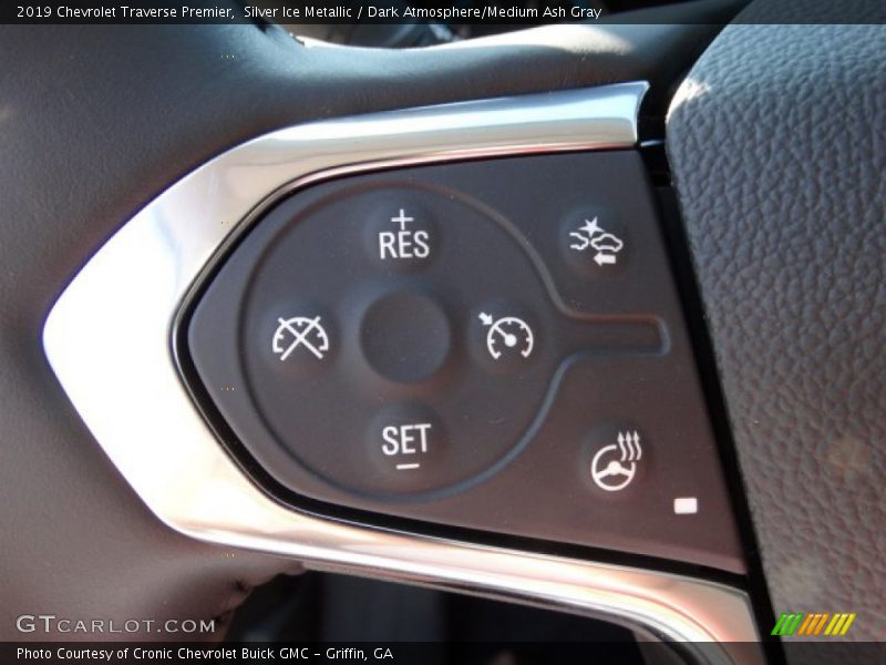 Silver Ice Metallic / Dark Atmosphere/Medium Ash Gray 2019 Chevrolet Traverse Premier