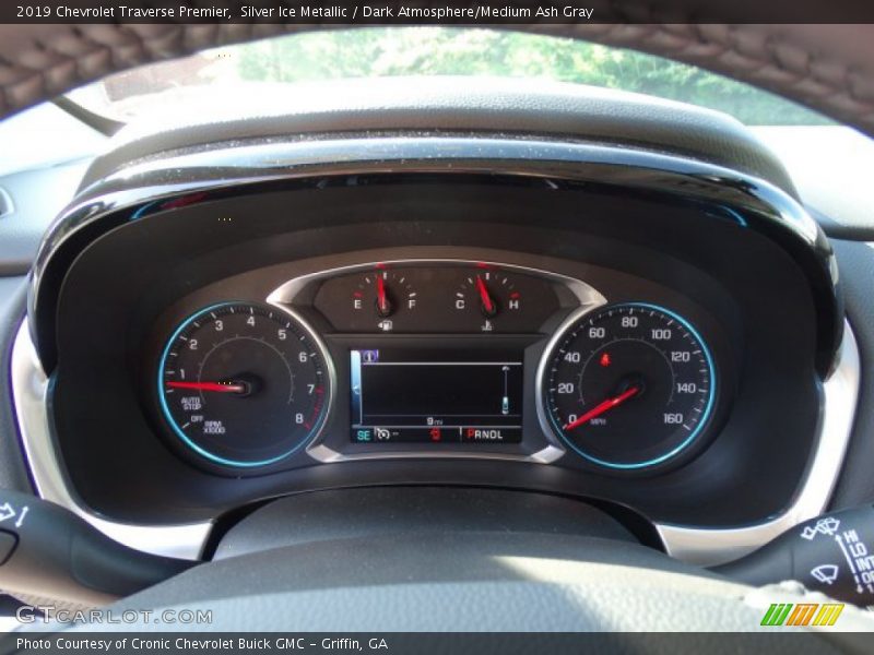 Silver Ice Metallic / Dark Atmosphere/Medium Ash Gray 2019 Chevrolet Traverse Premier