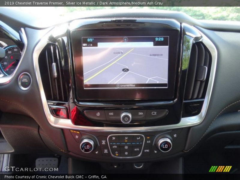Silver Ice Metallic / Dark Atmosphere/Medium Ash Gray 2019 Chevrolet Traverse Premier