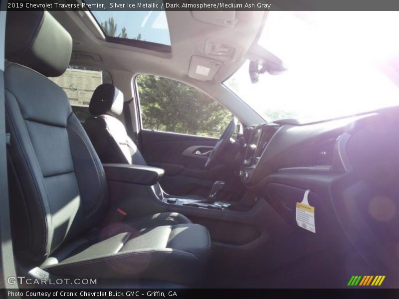 Silver Ice Metallic / Dark Atmosphere/Medium Ash Gray 2019 Chevrolet Traverse Premier