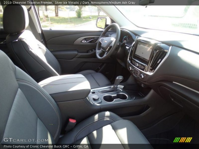 Silver Ice Metallic / Dark Atmosphere/Medium Ash Gray 2019 Chevrolet Traverse Premier
