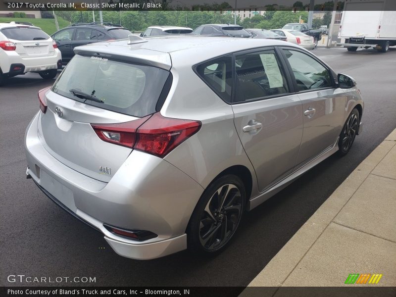 Classic Silver Metallic / Black 2017 Toyota Corolla iM
