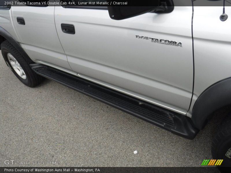 Lunar Mist Metallic / Charcoal 2002 Toyota Tacoma V6 Double Cab 4x4