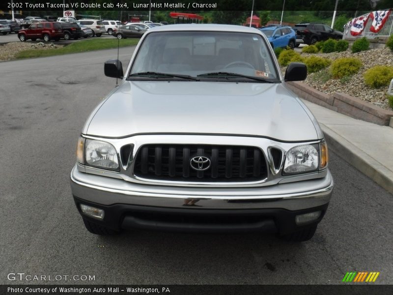 Lunar Mist Metallic / Charcoal 2002 Toyota Tacoma V6 Double Cab 4x4