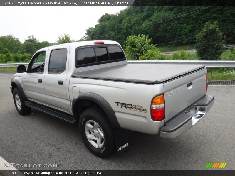 Lunar Mist Metallic / Charcoal 2002 Toyota Tacoma V6 Double Cab 4x4