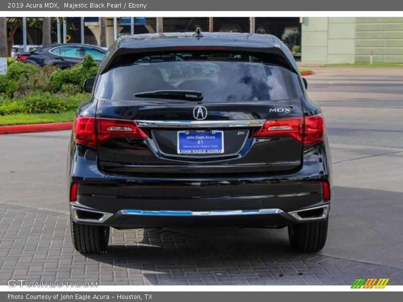 Majestic Black Pearl / Ebony 2019 Acura MDX