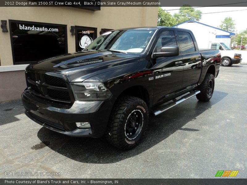 Black / Dark Slate Gray/Medium Graystone 2012 Dodge Ram 1500 ST Crew Cab 4x4