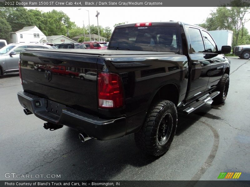 Black / Dark Slate Gray/Medium Graystone 2012 Dodge Ram 1500 ST Crew Cab 4x4