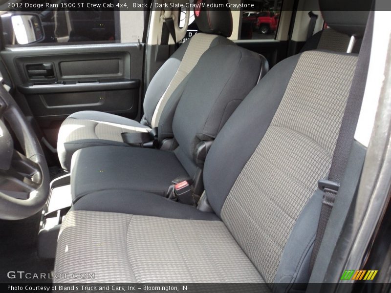 Black / Dark Slate Gray/Medium Graystone 2012 Dodge Ram 1500 ST Crew Cab 4x4
