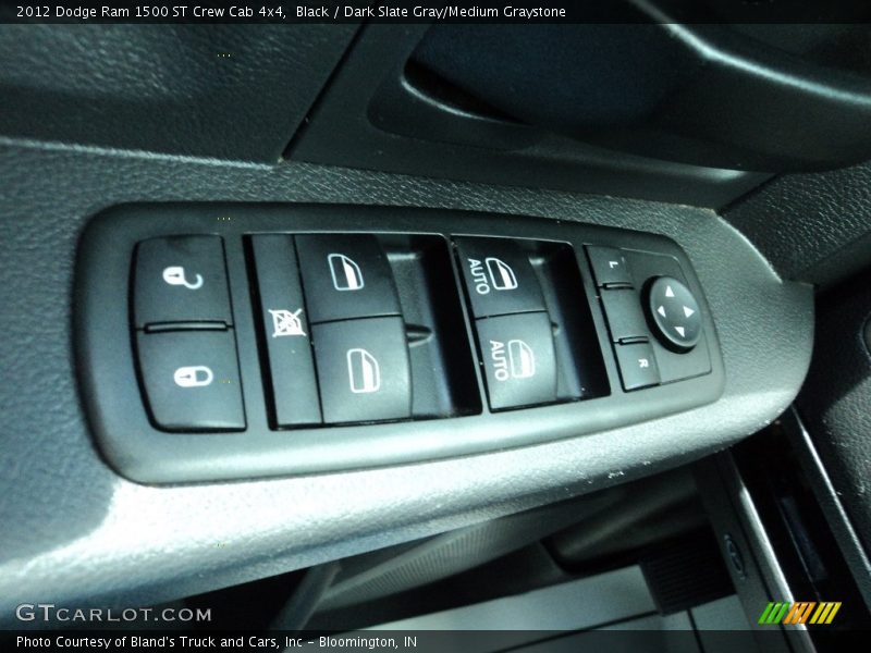 Black / Dark Slate Gray/Medium Graystone 2012 Dodge Ram 1500 ST Crew Cab 4x4
