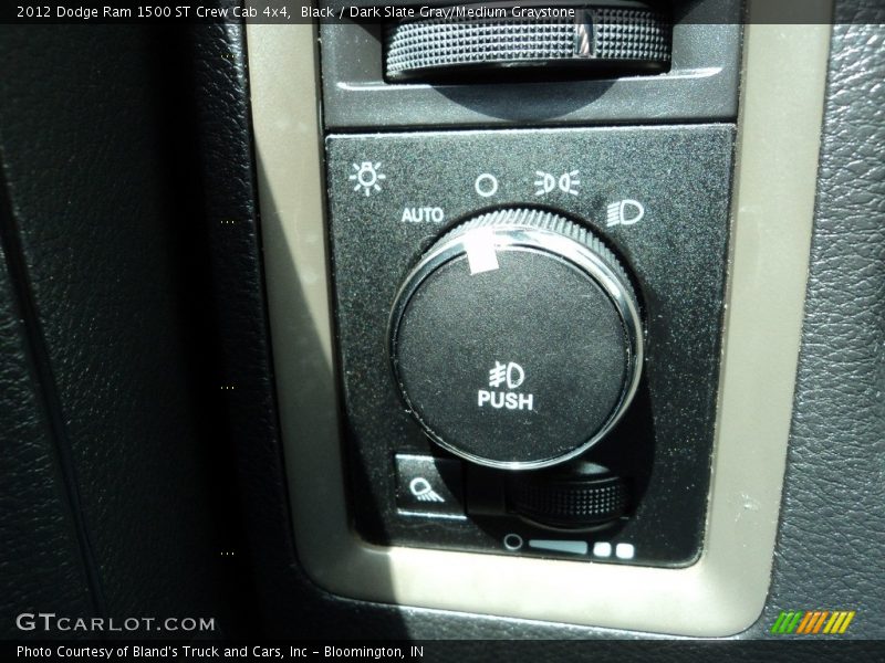Black / Dark Slate Gray/Medium Graystone 2012 Dodge Ram 1500 ST Crew Cab 4x4