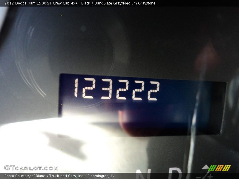 Black / Dark Slate Gray/Medium Graystone 2012 Dodge Ram 1500 ST Crew Cab 4x4