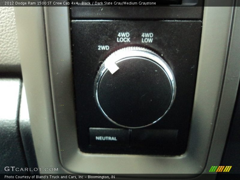 Black / Dark Slate Gray/Medium Graystone 2012 Dodge Ram 1500 ST Crew Cab 4x4
