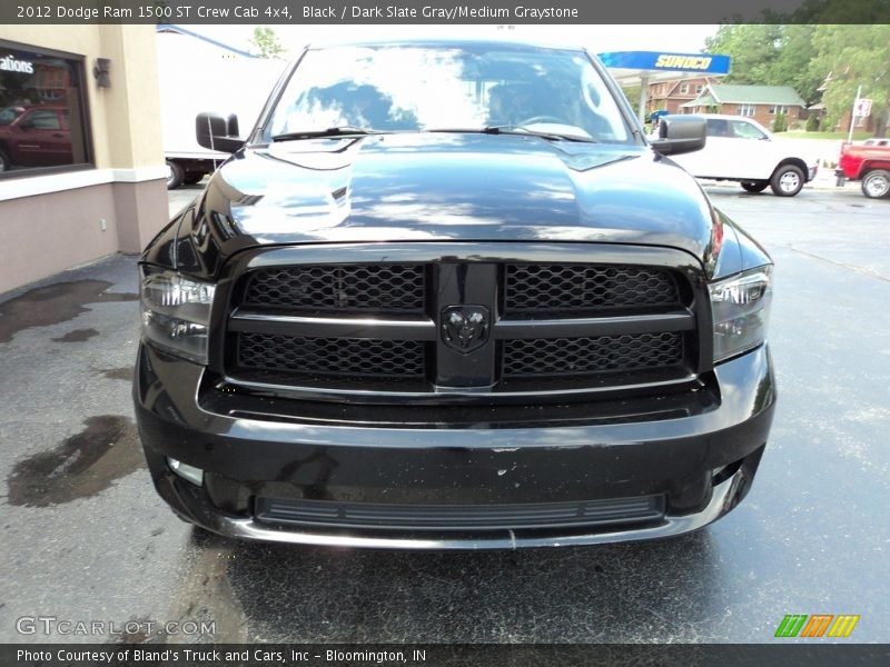 Black / Dark Slate Gray/Medium Graystone 2012 Dodge Ram 1500 ST Crew Cab 4x4