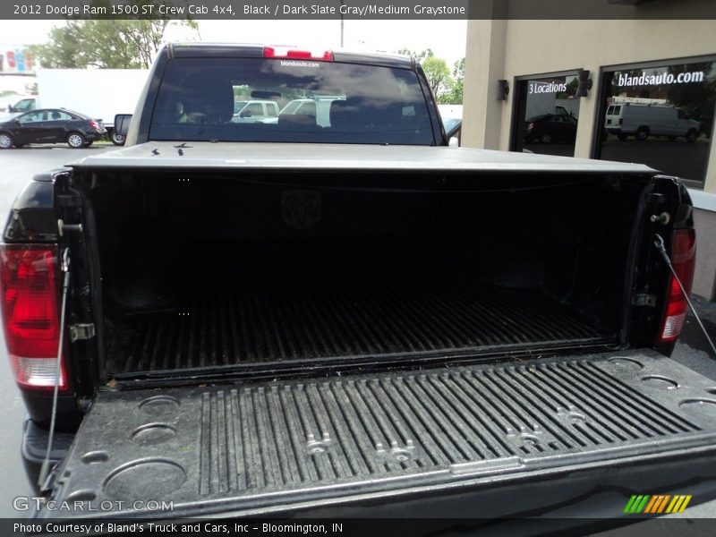 Black / Dark Slate Gray/Medium Graystone 2012 Dodge Ram 1500 ST Crew Cab 4x4