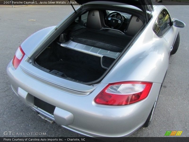 Arctic Silver Metallic / Black 2007 Porsche Cayman S